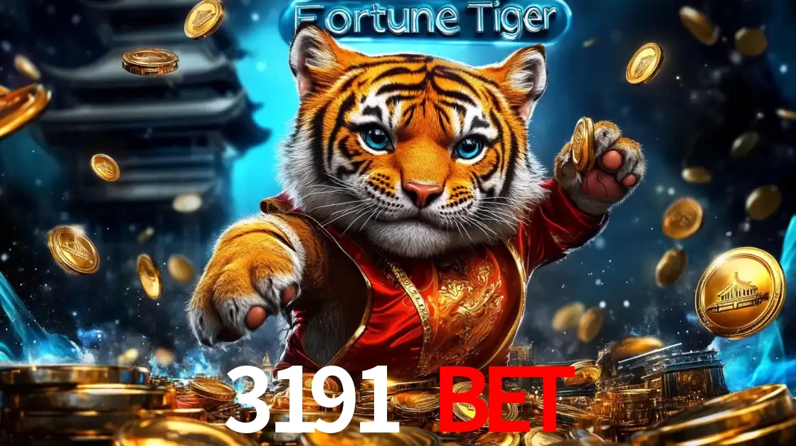 Imagem promocional do jogo de slot Fortune Tiger, com um tigre majestoso em traje tradicional cercado por uma fortuna em moedas de ouro, disponível agora no cassino 3191 BET.